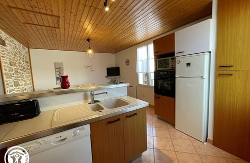 Bourgenay Cabaña | Casa familiar en Talmont-Saint-Hilaire con patio privado