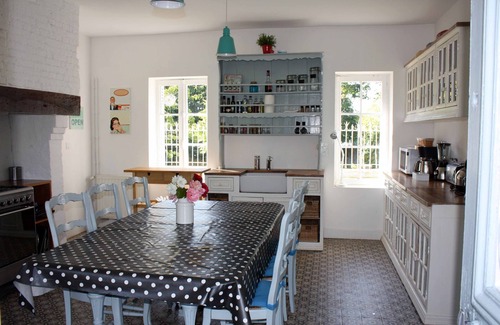 Equemauville Casa | CASA FAMILIAR 15/10 PERSONAS en las alturas de Honfleur