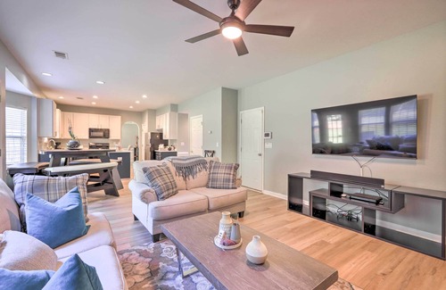 Stockbridge Casa | ¡NUEVO! Casa familiar, 23Mi a DWTN Atlanta y acuario