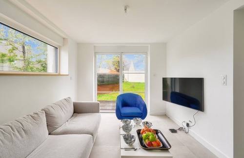 Loctudy Chalet De Esquí | Casa familiar para 6- 600 m de la playa