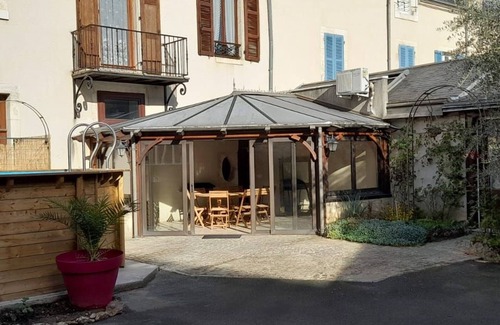 Saint-Gaultier Cabaña | Casa familiar con piscina privada en Saint-Gaultier