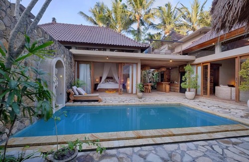 Mas Villa | Villa familiar de lujo de 4 dormitorios situada a solo 2 km del bosque de monos de Ubud