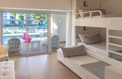 Bavaro Hotel | Family Room Perfect for Play - Water Park & Thrill Adventures Nearby! Pool!