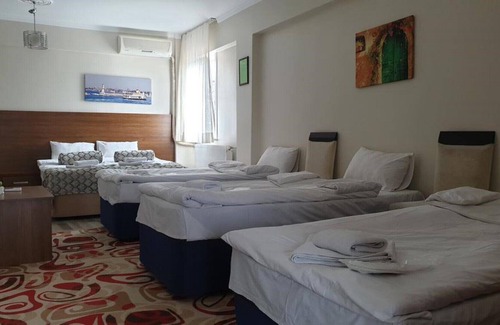Emin Sinan Apartamento | Habitación familiar con vistas al mar