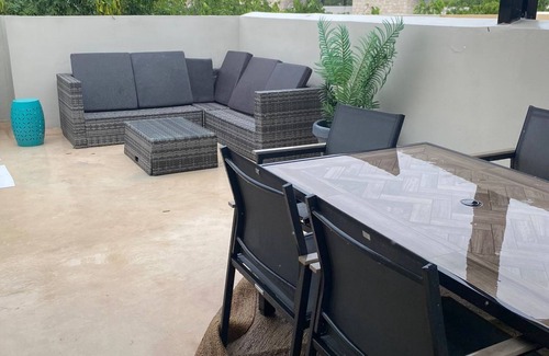 Puerto Juarez Casa | Family size spacious paradise by the sea with a private rooftop pool!