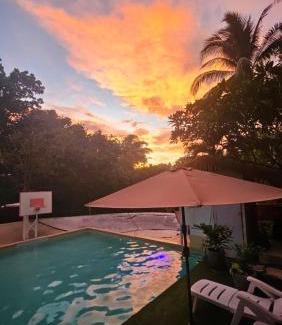 Puerto Princesa Cama Y Desayuno | Family Studio - Pool, Kitchen & Netflix - Mountain & Pool Views - Nature Stay Near Underground River & Fireflies - With Onsite Restaurant & Free Billiards - Perfect Stop Between El Nido and Puerto City
