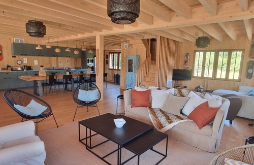 Saint-Julien-en-Born Casa | Family Wooden House 10min From Contis Plage