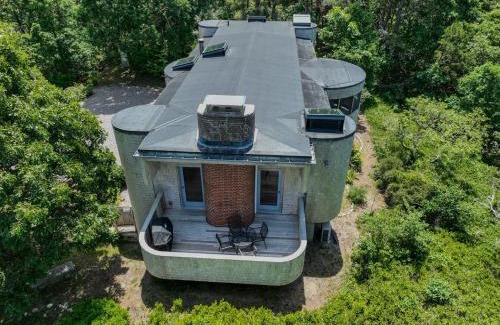 Wellfleet Casa | Famous Architectural Home in quiet forests of Truro