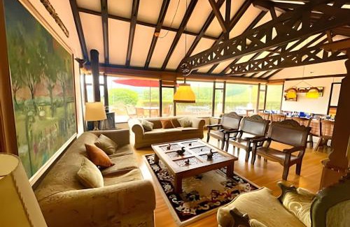 Choconta Casa | Fantástica Hacienda Represa del Sisga WiFi TV BBQ