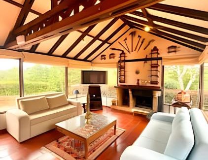 Choconta Casa | Fantástica Hacienda Represa del Sisga WiFi TV BBQ