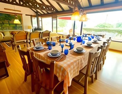 Choconta Casa | Fantástica Hacienda Represa del Sisga WiFi TV BBQ