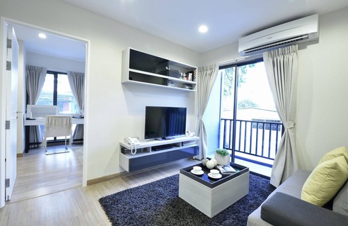 Khlong Tan Nuea Apartamento | Fantásticos 2 dormitorios Deluxe -Ekkamai