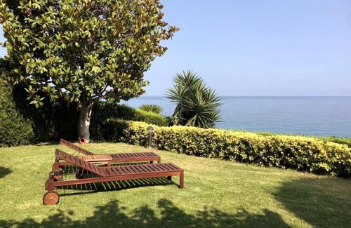 Sant Pol De Mar Villa | Exclusive beach front villa private garden and shared pool in Sant Pol de Mar