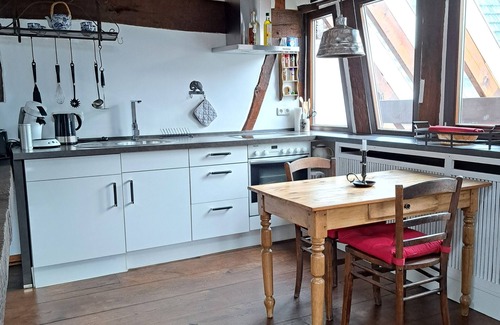 Antweiler Apartamento | Fantastic Eifel apartment for 2 people with sauna, countryhouse garden & terrace
