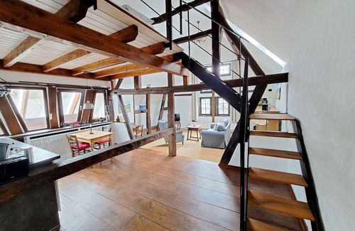 Antweiler Apartamento | Fantastic Eifel apartment for 2 people with sauna, countryhouse garden & terrace
