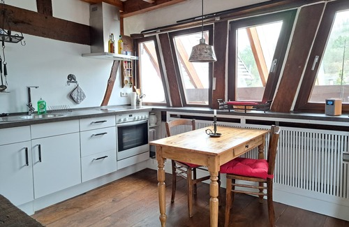Antweiler Apartamento | Fantastic Eifel apartment for 2 people with sauna, countryhouse garden & terrace