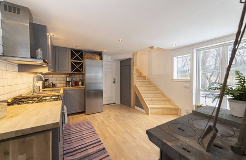 Osteraker Cabina | Fantastisches Cottage aus dem 18. Jahrhundert. Mit Eigenem Steg und Whirlpool