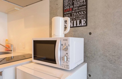 Nakano Apartamento | Fare Metallo 102 Delux double bed room with Kitchen Nakano City Near Shinjyuku