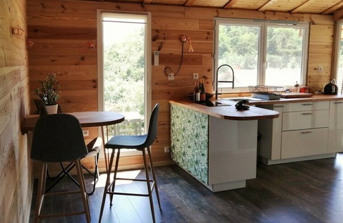 Saint-Peray Chalet De Esquí | Chalet-Confortable-Baño Privado-Vista al campo-Chalet Paon