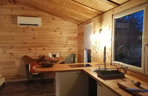 Saint-Peray Chalet De Esquí | Chalet-Confortable-Baño Privado-Vista al campo-Chalet Paon