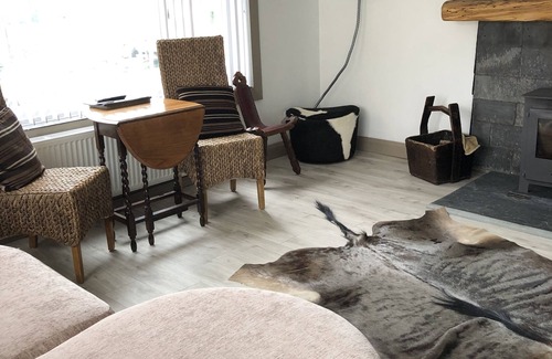 Carmarthen Cama Y Desayuno | Farm setting with large living areas and wood fired hot tub