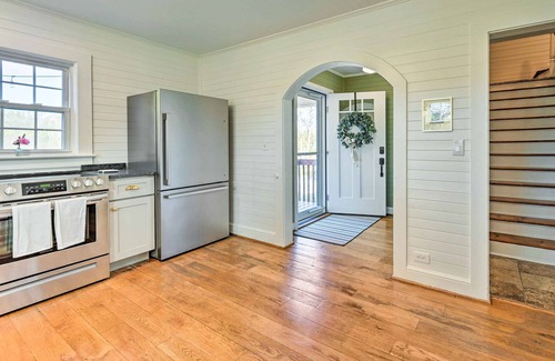 Browns Summit Cabaña | Farmhouse Cottage on 10 Acres: Trails On-Site