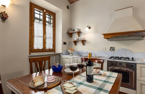 Barberino Tavarnelle Otro | Casa rural "Podere San Bartolo - Casa Colonica 2" con piscina compartida, terraza privada y Wi-Fi