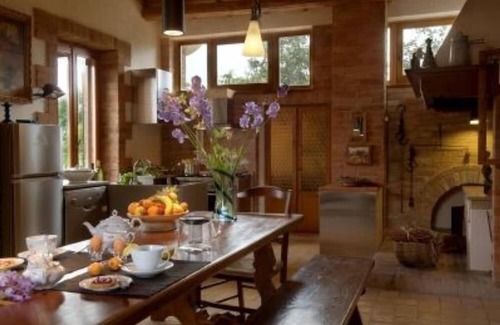 Sovicille Casa | Apartamento en una granja en la aldea rural