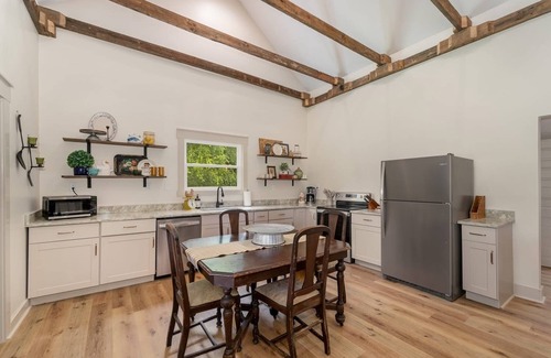 Troy Casa | Farmhouse style 3 bedroom home minutes from the scenic Uwharrie River!