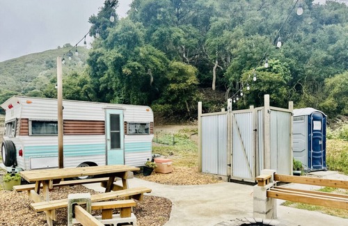 Lompoc Casa | Farmstay in Vintage Remodeled Camper