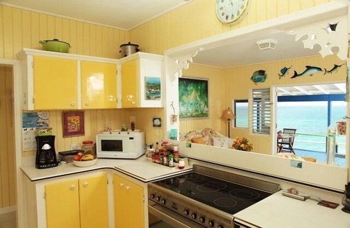 Whitehaven Cabaña | Cliff Top Cottage con vistas a la hermosa playa de la costa este