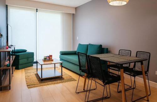Caballito Apartamento | Fascinante apart moderno con balcón, pura luz y serenidad