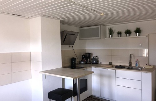 Boerssum Apartamento | Sentirse bien en la granja de vacaciones, es una "cueva de osos"