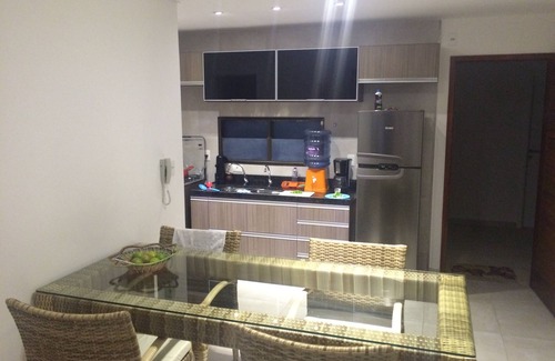 Pecém Apartamento | ¡Pie en la Arena! ¡Frente al Mar! Balcón vista al mar!