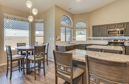 Garden Lakes Casa | Fenced Backyard Oasis: Pet-Friendly Avondale Home