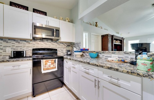 Poinciana Casa | Fenced Yard & Game Room: Family Home in Kissimmee!