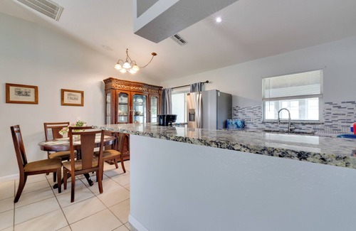 Poinciana Casa | Fenced Yard & Game Room: Family Home in Kissimmee!