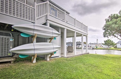 Fenwick Island Casa | Fenwick Island Home with Canalfront Deck Less Than 1Mi to BCH