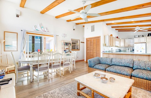 Fenwick Island Casa | Fenwick Island spacious beach house with deck, W/D & full kitchen - dog-friendly