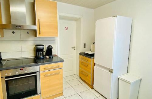 Kirschhausen Apartamento | Ferienwohnung mit Talblick für Monteure