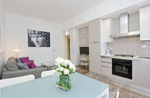 Quartiere XIII Aurelio Apartamento | Apartamento compuesto por tres suites de lujo cerca de la Ciudad del Vaticano.