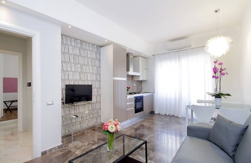 Quartiere XIII Aurelio Apartamento | Apartamento compuesto por tres suites de lujo cerca de la Ciudad del Vaticano.