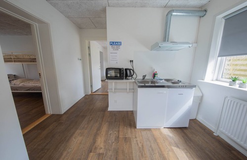 Grindsted Condominio | Ferielejlighed i Centrum med Plads til 8 Personer