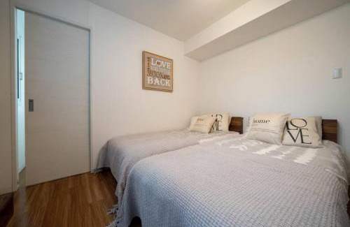 Nakajimakoen Apartamento | Ferien 2LDK マスターベッドルーム・駐車場付