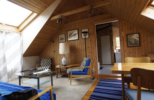 Ryd Casa | Ferienh. para hasta 10 adultos (+ 1K) con sauna (en construcción) en Smaland en el lago Asne