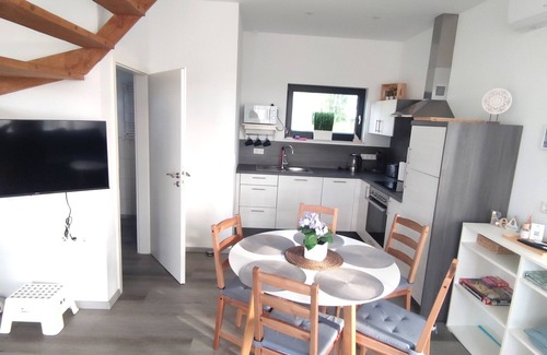 gmina Wolin Casa | Ferienhaus 70qm bis 5 Gäste, Sauna, Whirlpool, 75qm Terrasse Eingezäuntem Garten