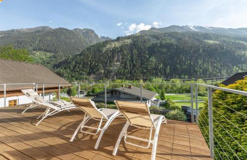 Flattach Apartamento | Ferienhaus Bergpanorama mit Sauna & großem Garten