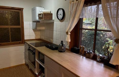 Tassdorf Casa | Ferienhaus Feldblick mit Kamin für 15 Personen