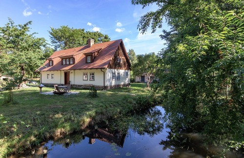 Burg-Dorf Casa | Ferienhaus Libellentraum - Ferienhaus 3 SZ, WZ, Küche, 2 Du/wc