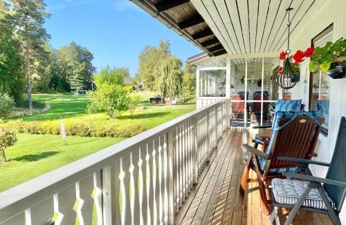 Skruv Casa | Ferienhaus mit Sauna nah zum Bade- und Angelsee